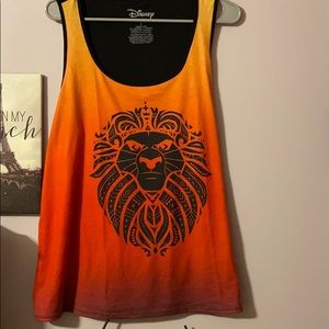 Disney The Lion King Tank Top Size 1